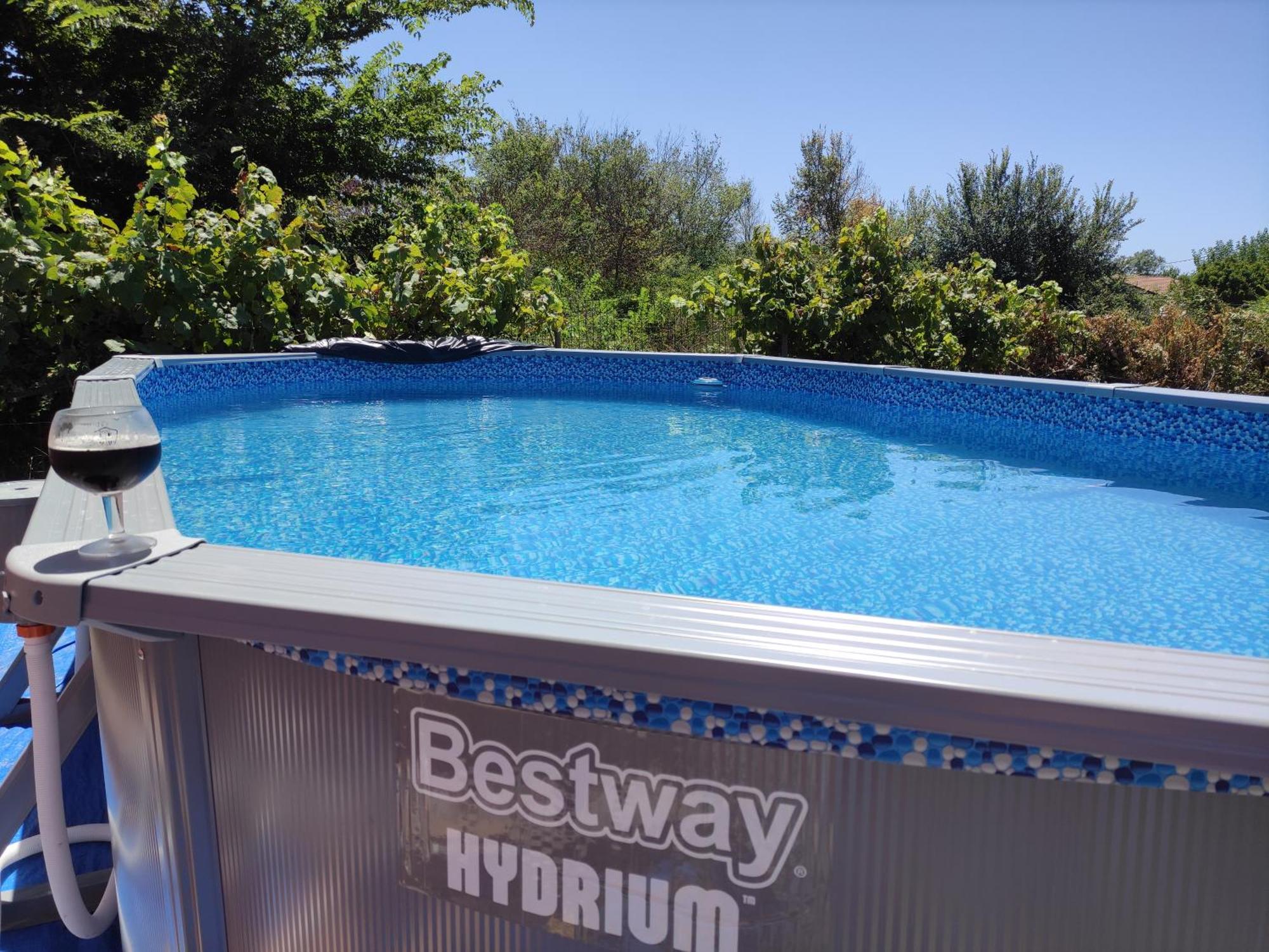 Beautiful Nearby Beach House With Garden, Private Pool And Large Yard Sidárion Exterior photo