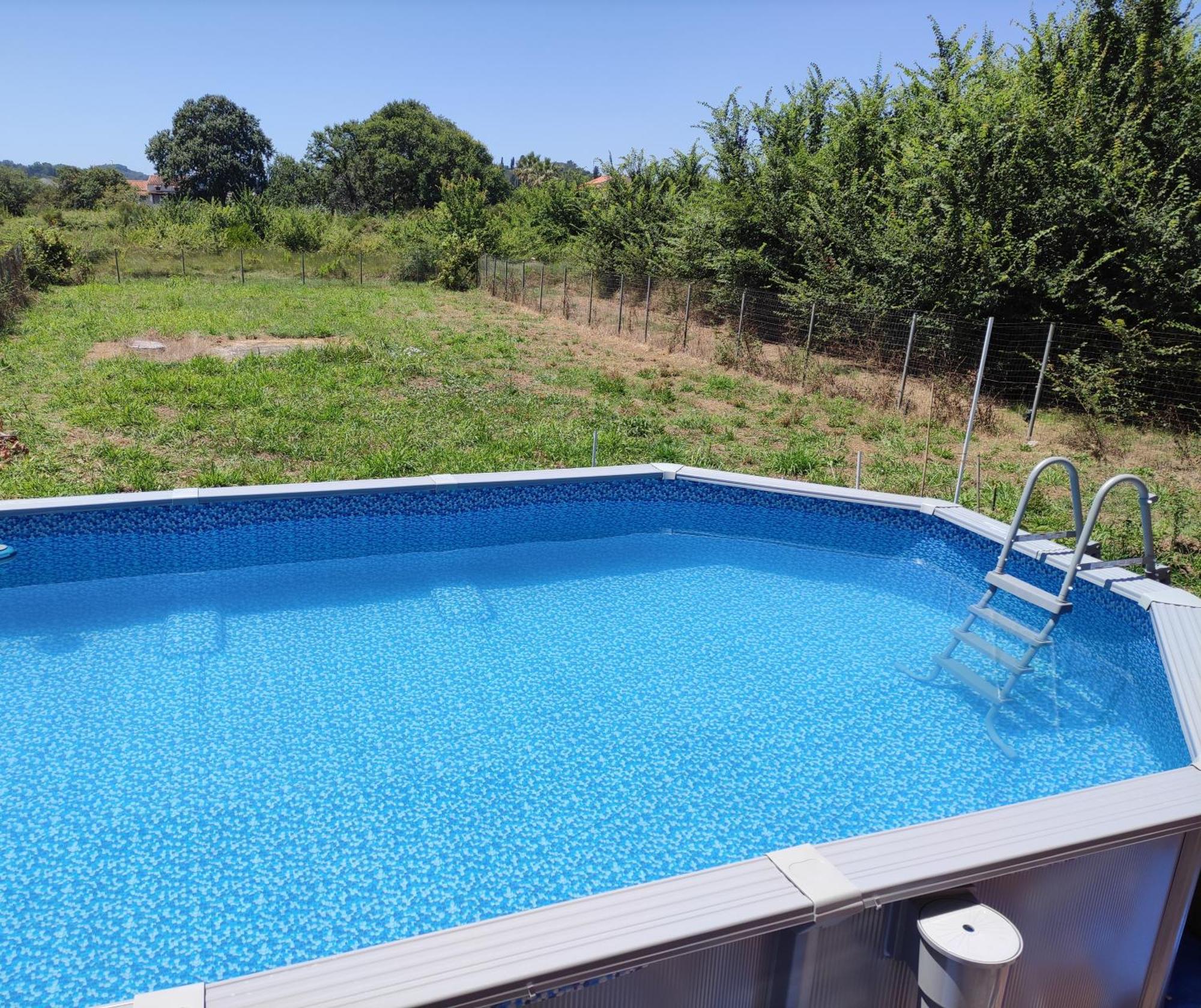 Beautiful Nearby Beach House With Garden, Private Pool And Large Yard Sidárion Exterior photo