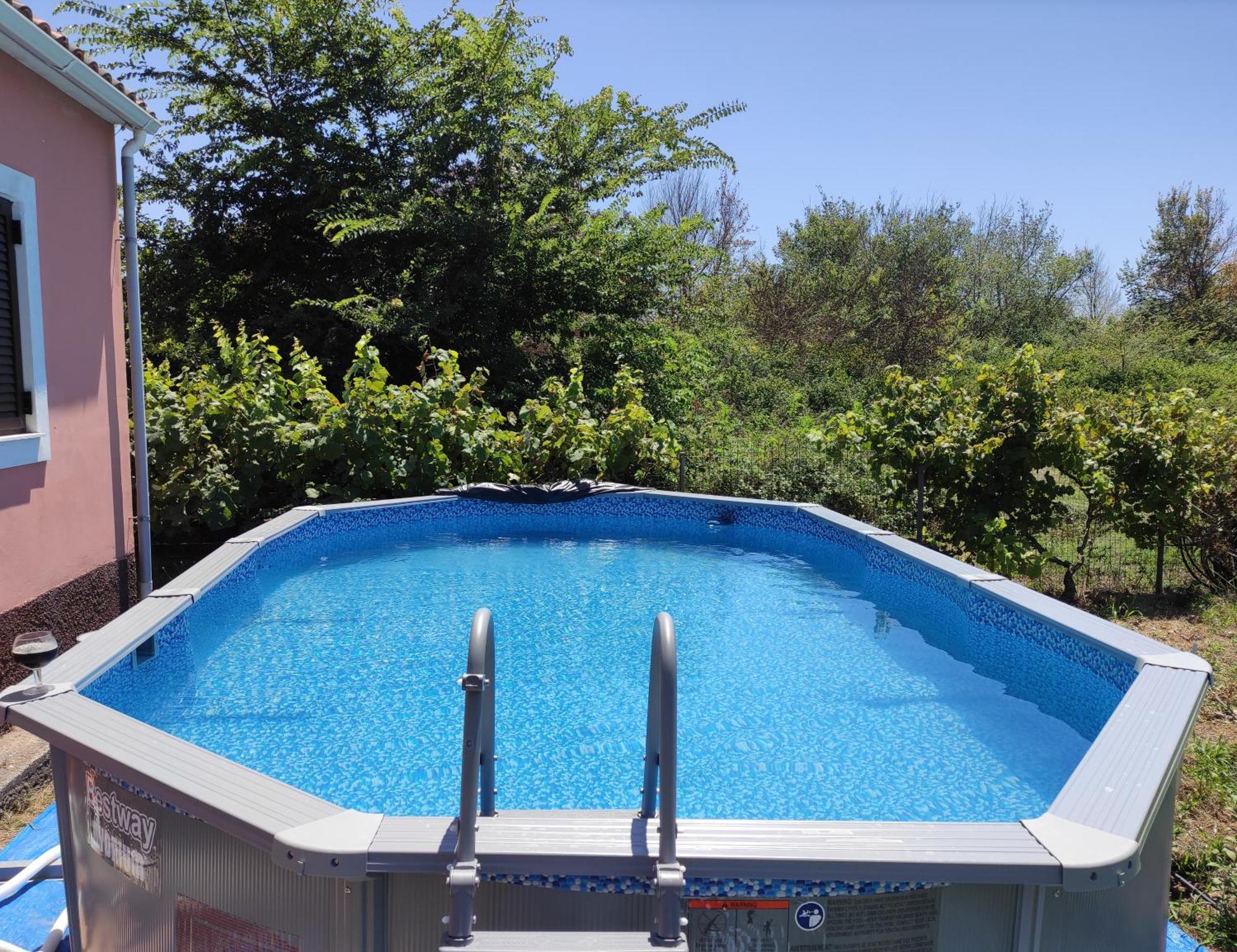 Beautiful Nearby Beach House With Garden, Private Pool And Large Yard Sidárion Exterior photo